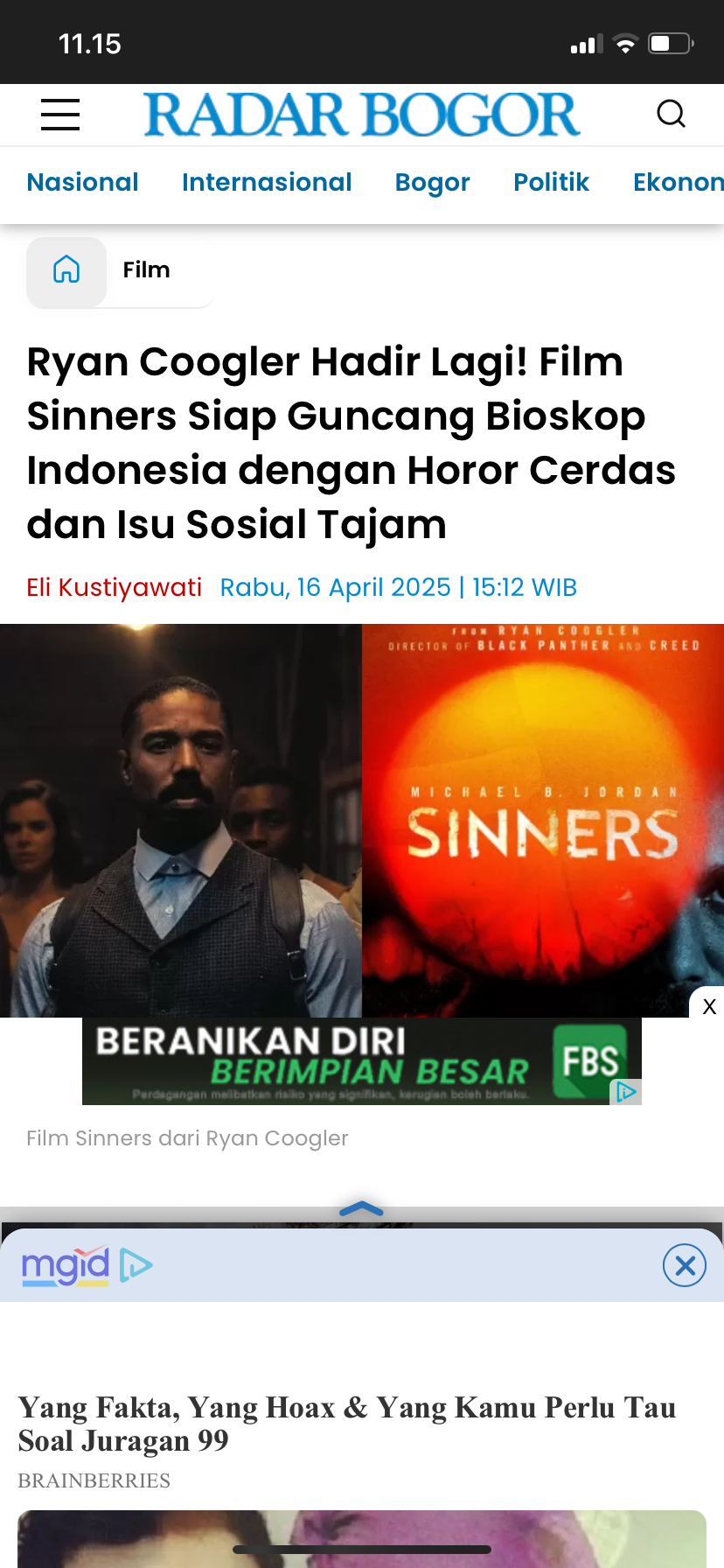 Film Sinners