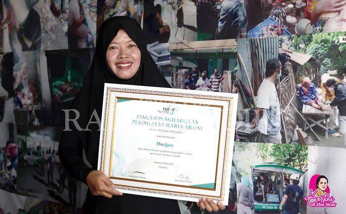 Salah satu tokoh perempuan di Kabupaten Kediri jadi Kartini masa kini di Kediri.