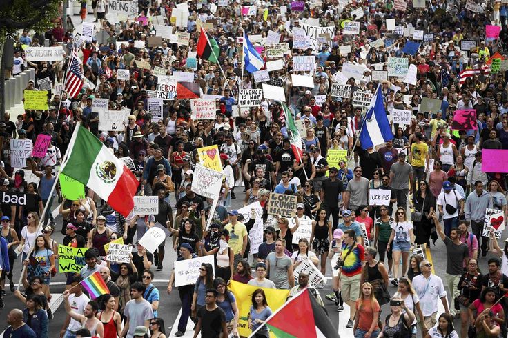 Protes pemerintahan trump