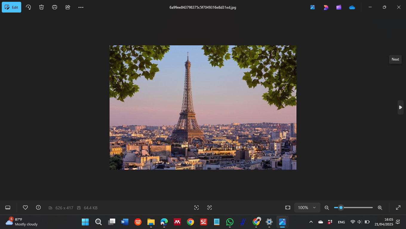 Ilustrasi Wilayah Paris di Prancis