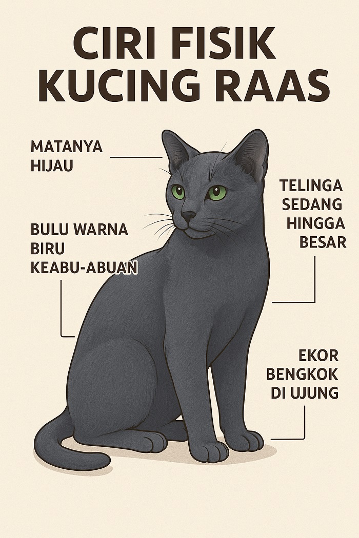 Ciri fisik kucing RAAS