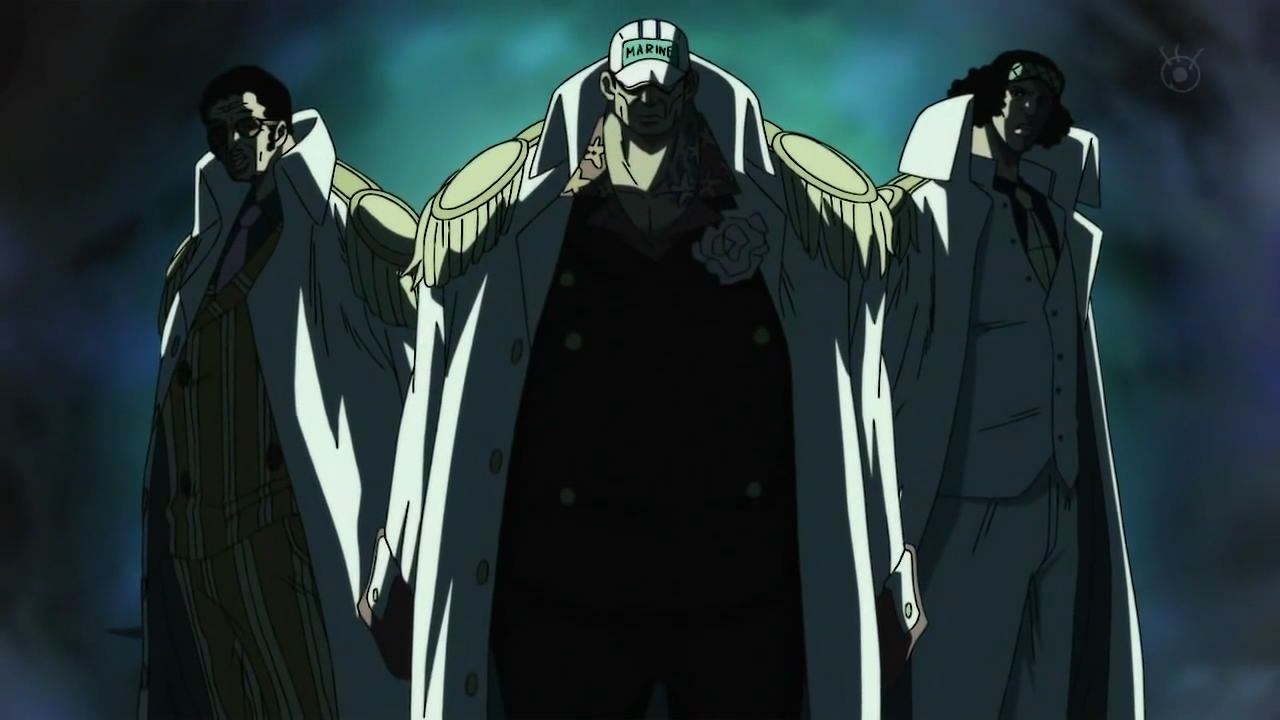 Daftar 5 admiral terkuat di One Piece.