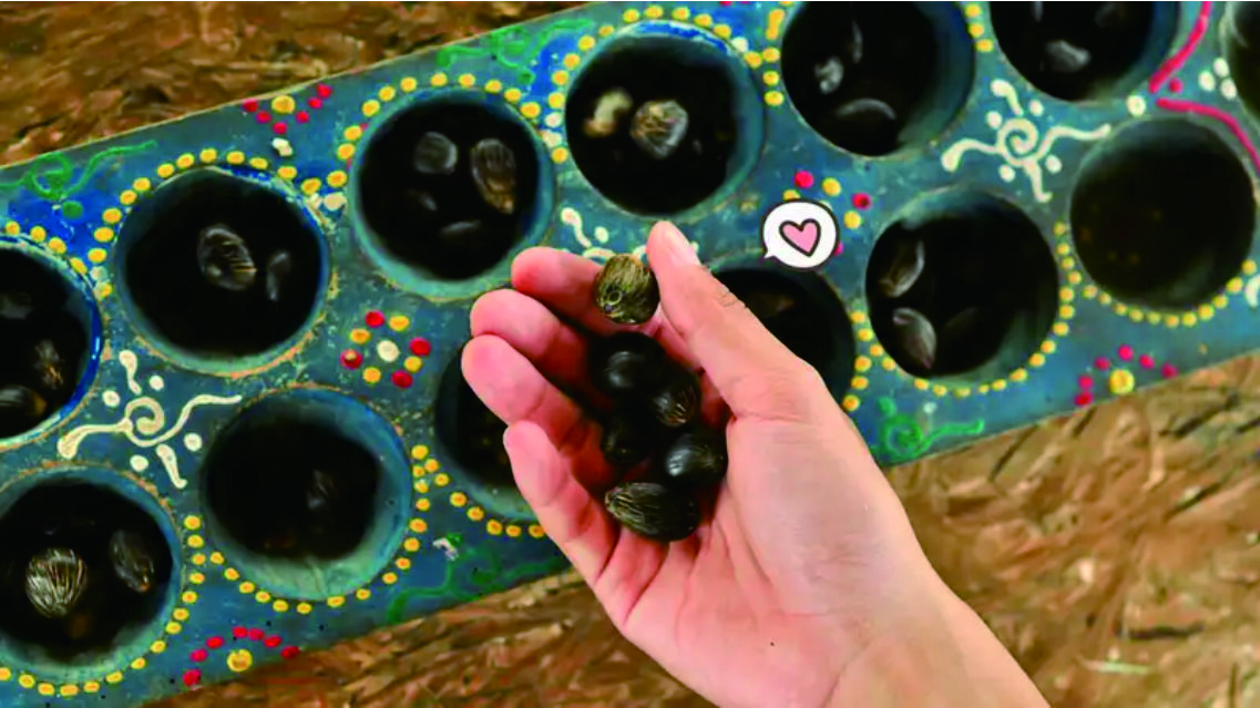 Ilustrasi Dakon atau Congklak (Shutterstock)