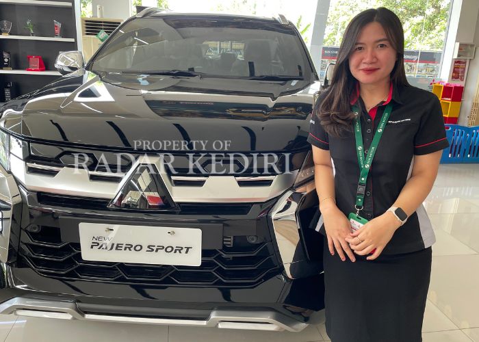 SPORTY: Desain baru Pajero Sport Dakar 2x4 di Showroom PT SUN Motors Mitsubishi Kediri
