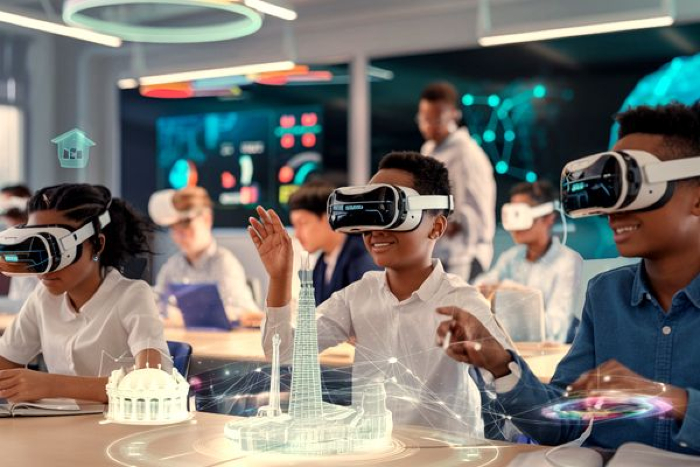 Ilustrasi VR dalam Pendidikan