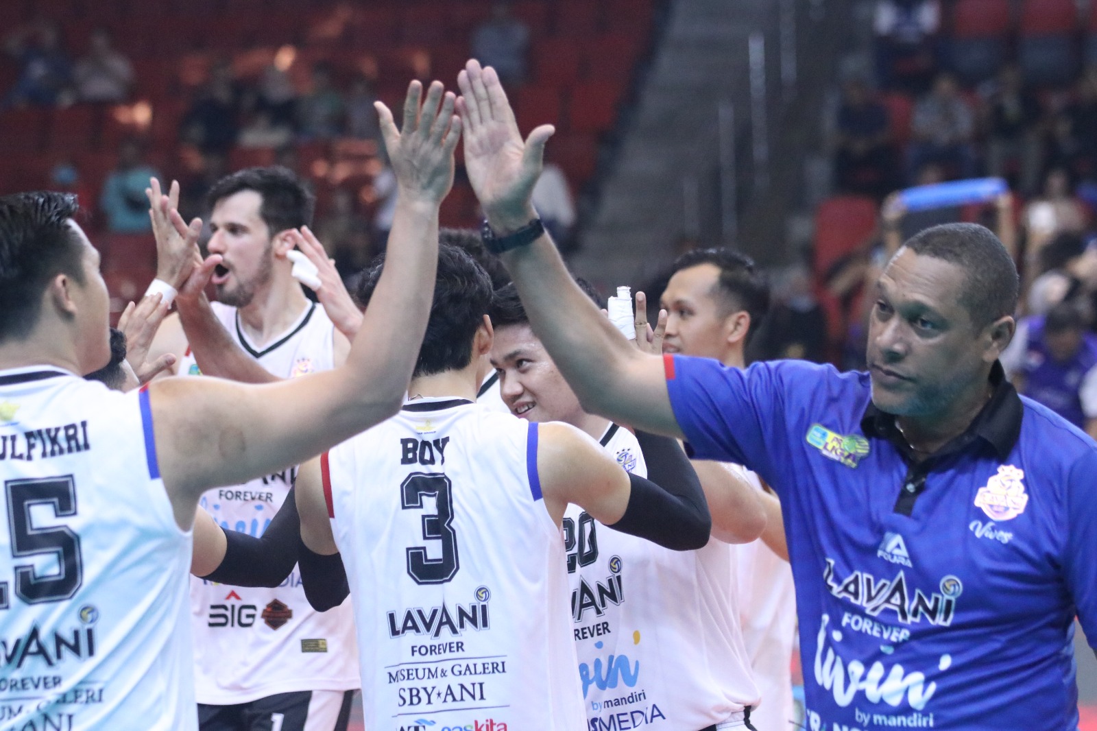 Jakarta Lavani memastikan lolos grand final Proliga 2025.