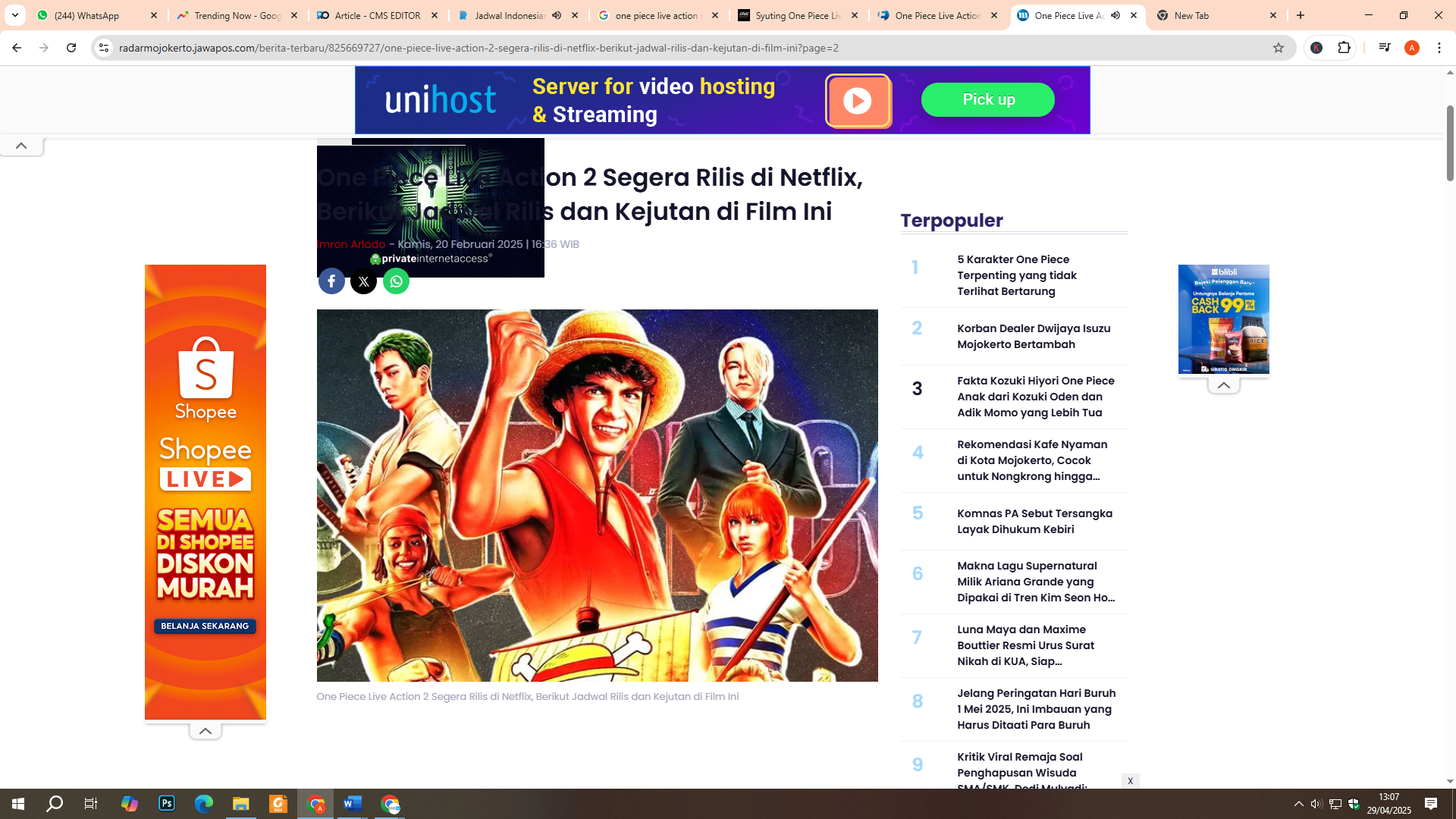 One Piece Live Action 2