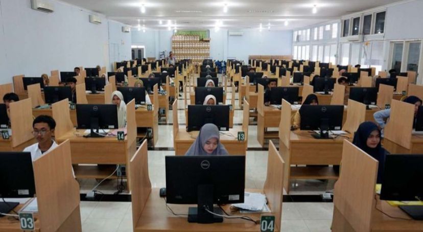 Ilustrasi Peserta UTBK