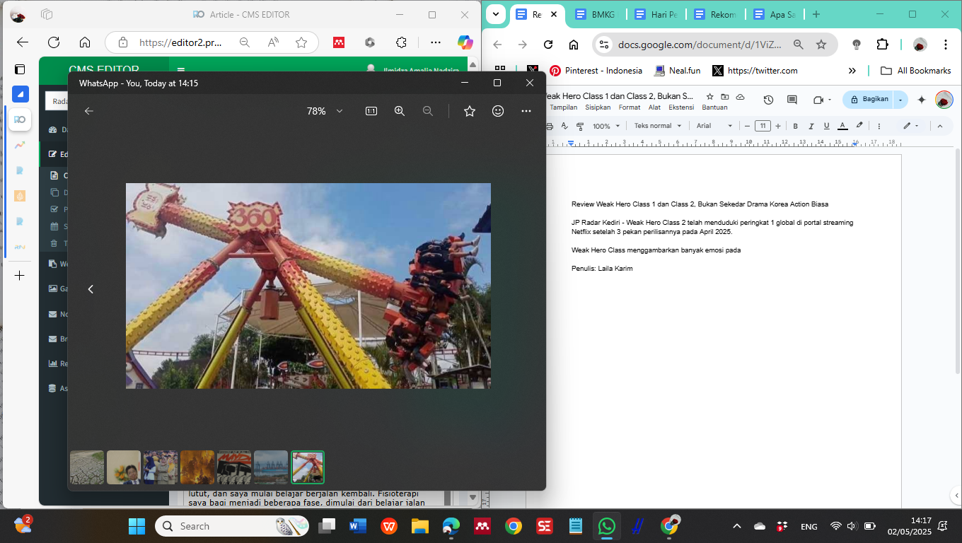 Ilustrasi Wahana Pendulum 360 Jatim Park 1