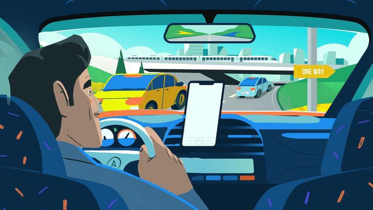 Ilustrasi Belajar Mobil