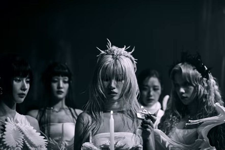 Tangkapan layar video teaser i-dle yang berjudul