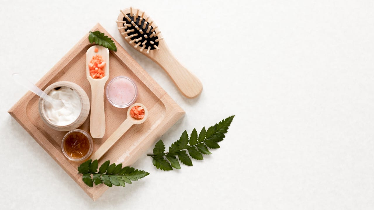 Ilustrasi perlengkapan untuk DIY Bodycare (freepik)