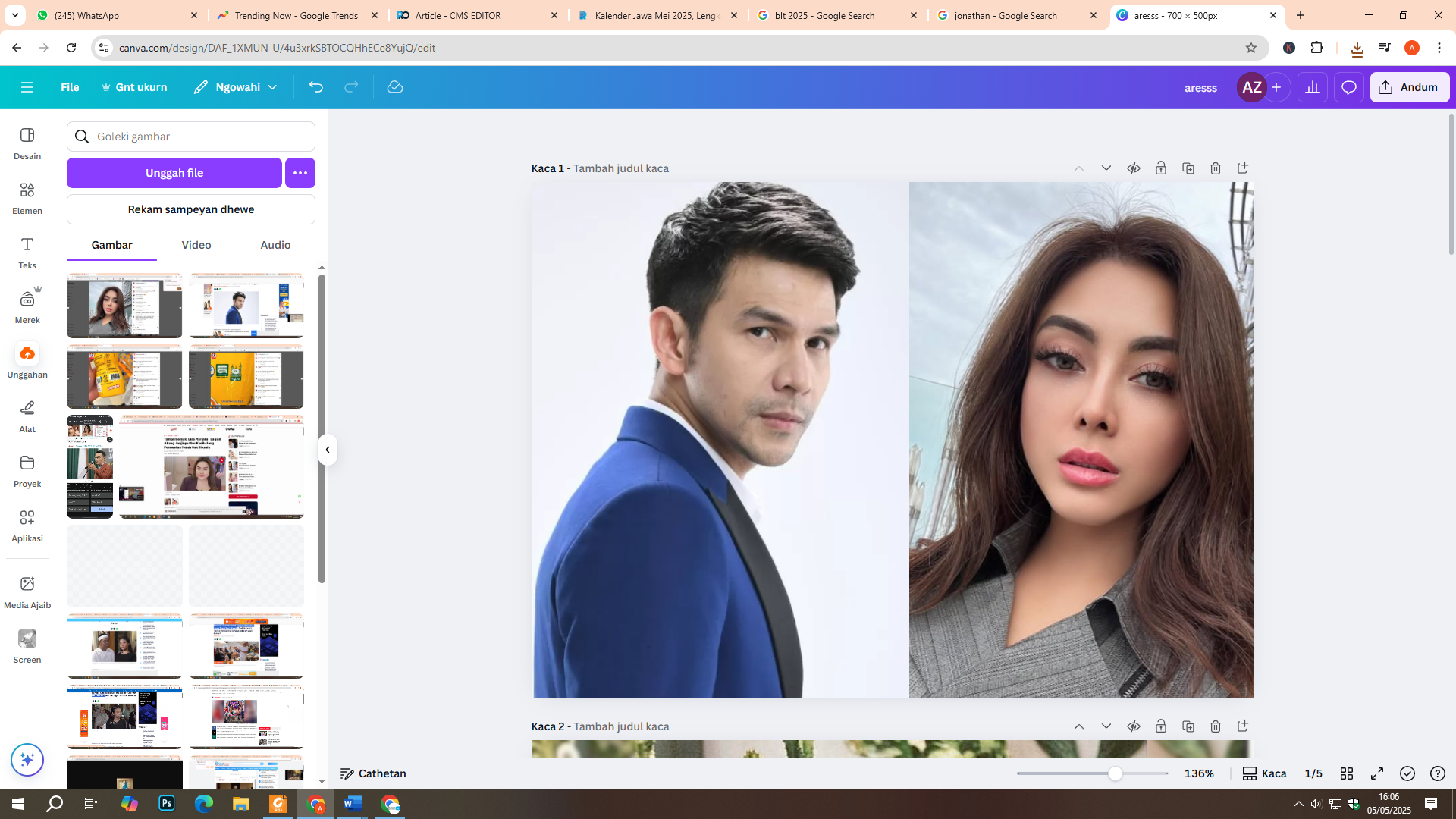 Jonathan Frizzy dan Dhena Devanka