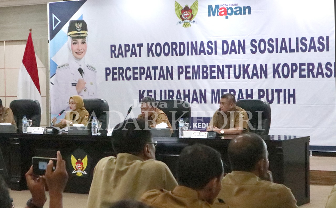 Pemkot Kediri persiapan untuk buka koperasi merah putih.