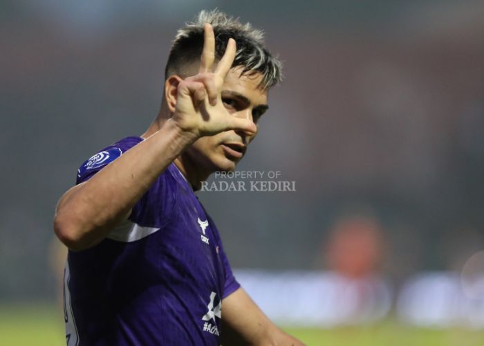 Mantan Striker Persik Kediri Ramiro Fergonzi.
