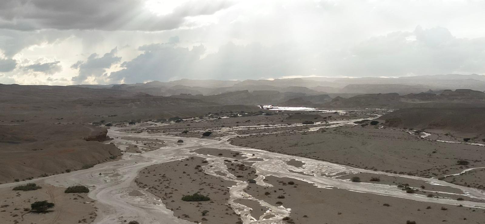 Banjir yang Terjadi di Israel Selatan