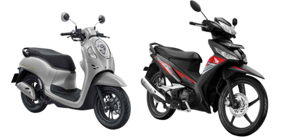 Scoopy 2024 dan Supra X 125