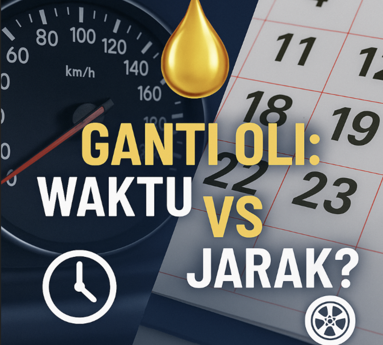 Ganti Oli vs Jarak