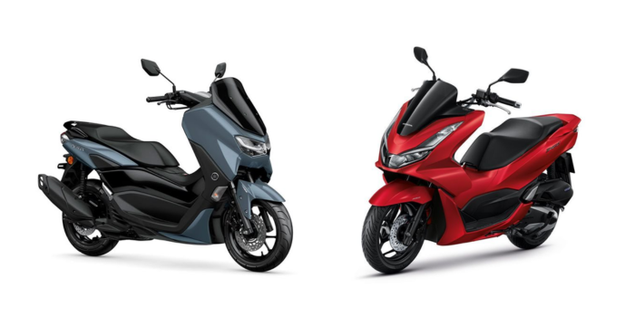 Yamaha NMax dan Honda PCX 160
