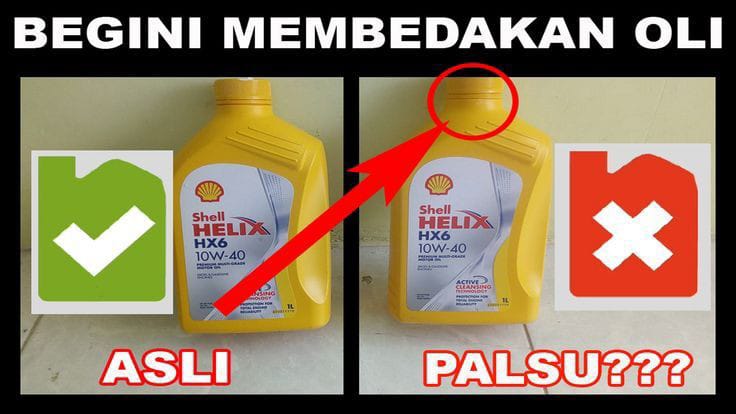 Waspada Oli Palsu! Ini 5 Cara Mudah Membedakan dengan yang Asli