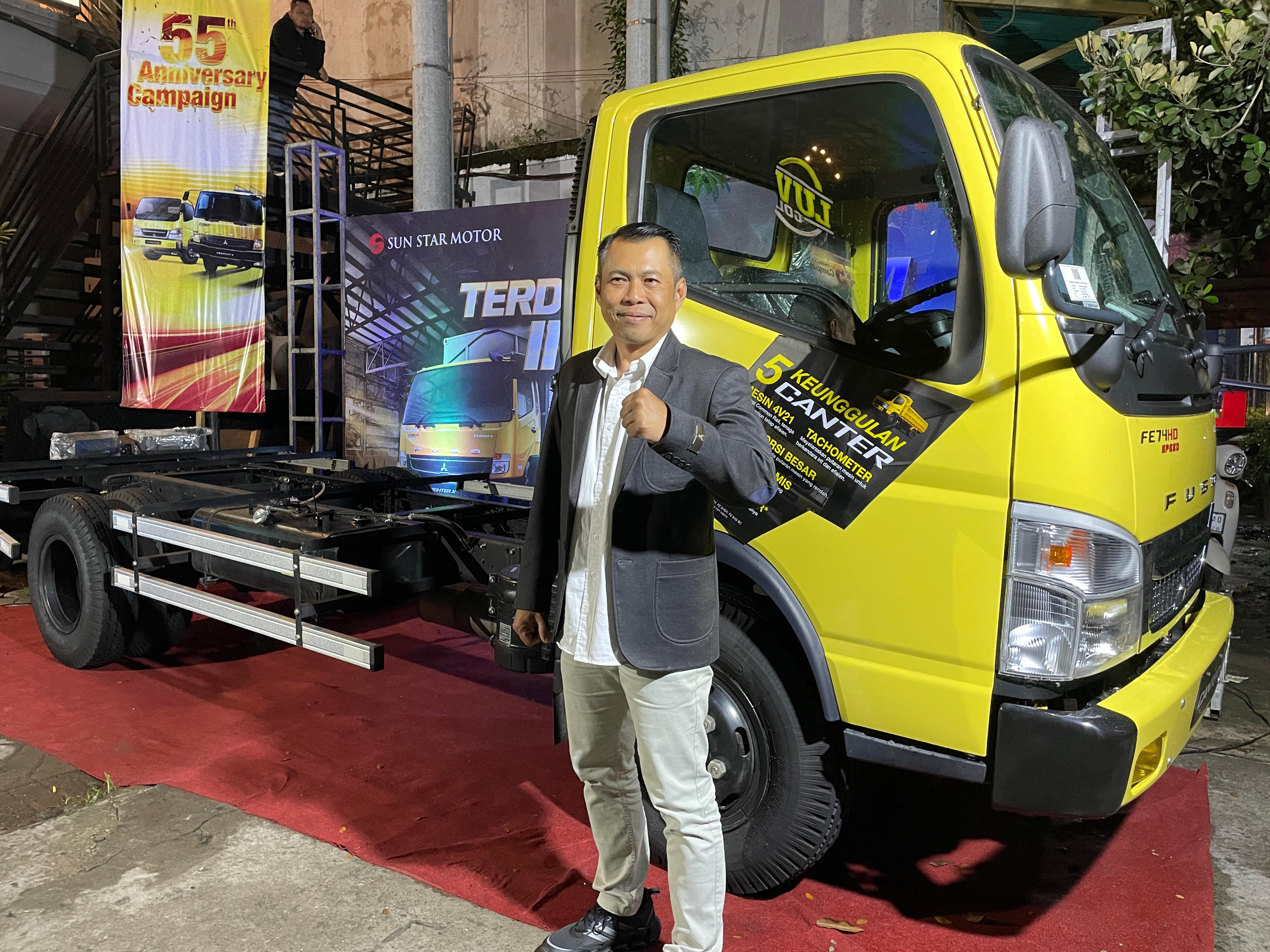BM PT Sun Star Motor Kediri Dadang Krisbianto siap memanjakan customer dengan pelayanan terbaik
