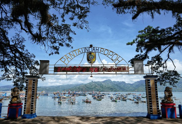 Pantai Indah Popoh salah satu destinasi wisata di Tulungagung.