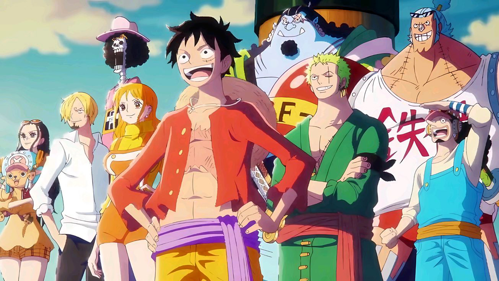 Kru lengkap Topi Jerami yang sangat setia pada Luffy.