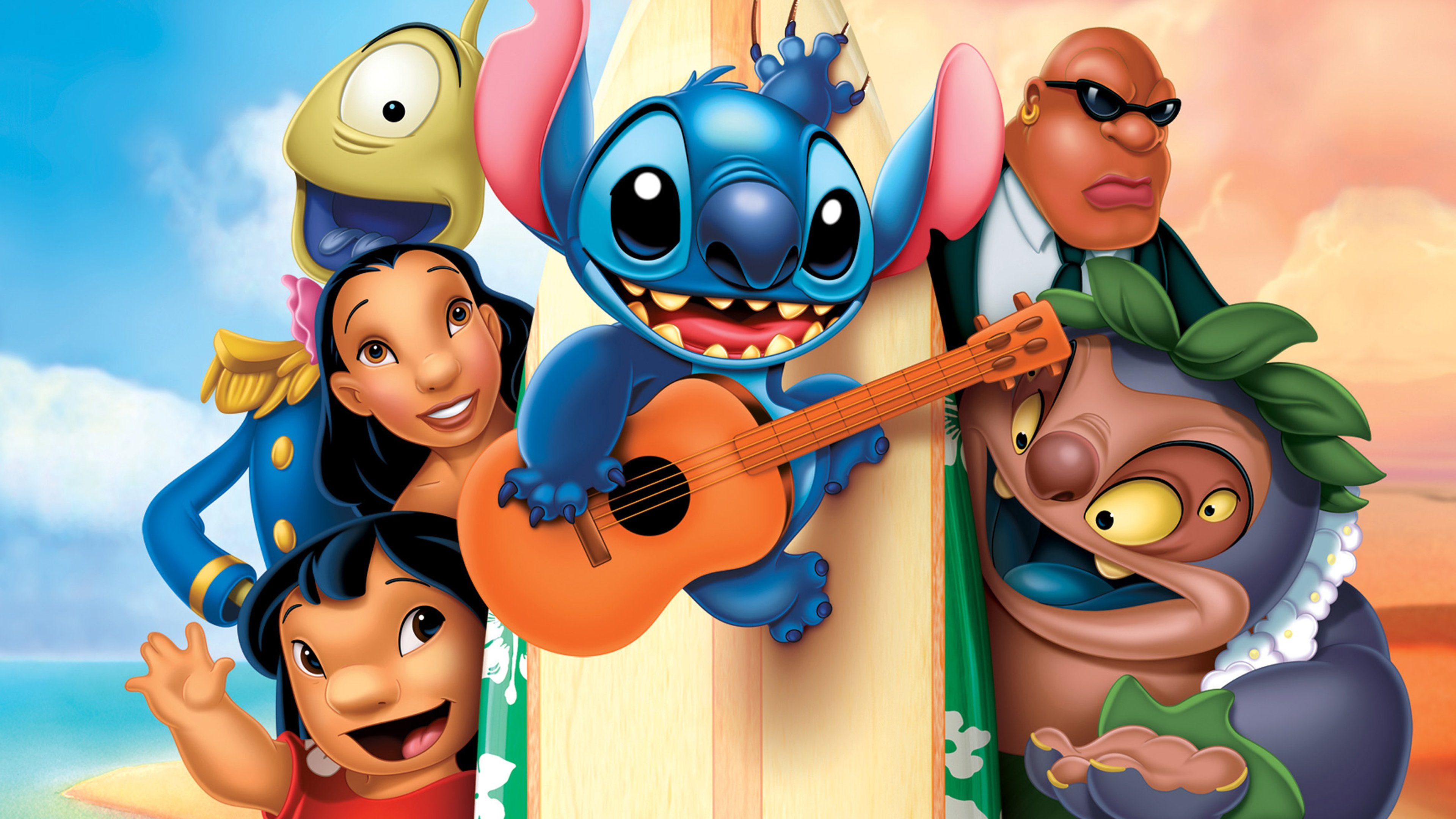 Ilustrasi Lilo & Stitch