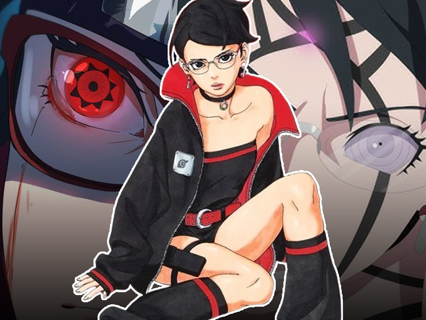 Sarada Uchiha dan potensinya menggunakan Rinnegan.