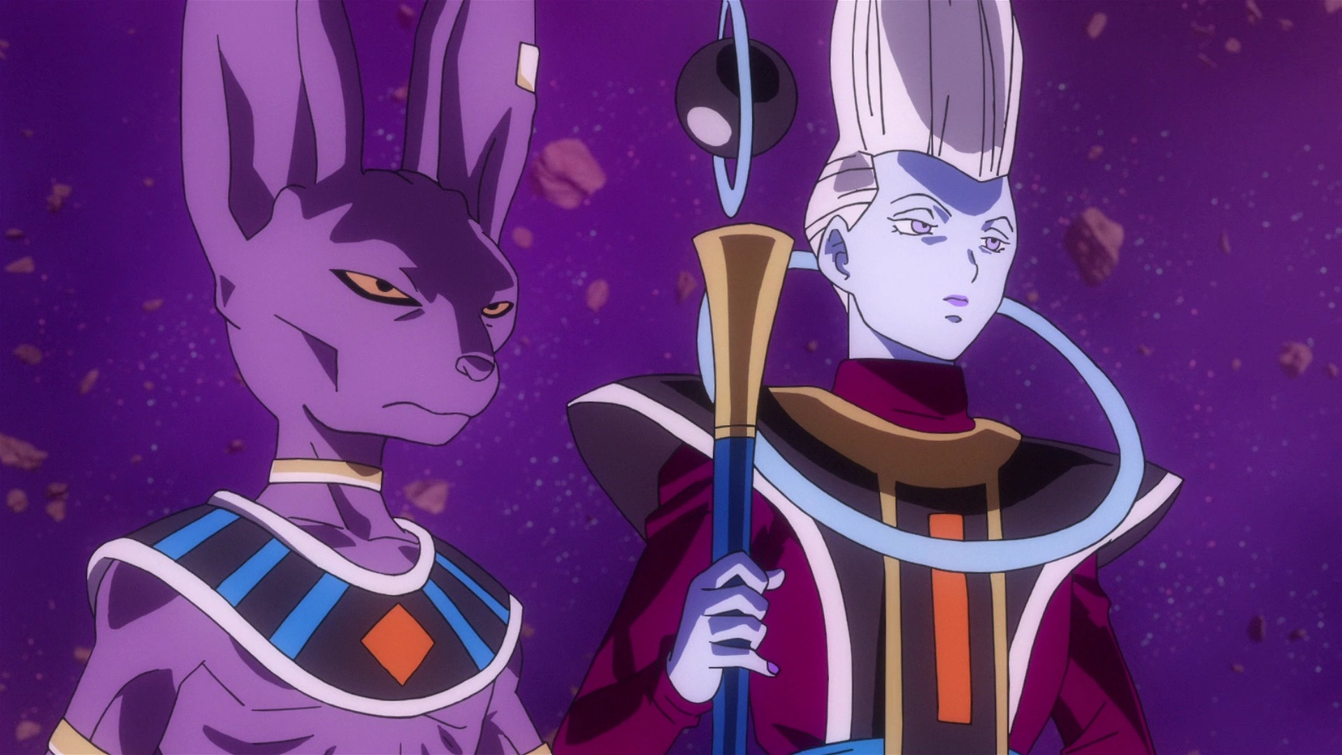 Beerus dan Whis, salah satu God of Destruction dan Angel paling kuat dari Universe 7.