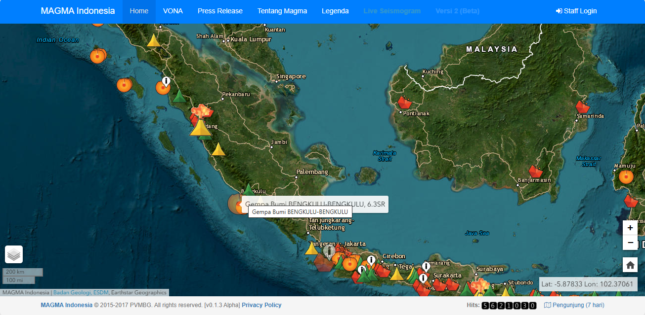 Informasi Mengenai Gempa Bumi yang Terjadi di Bengkulu dan Menyebabkan Sejumlah Kerusakan