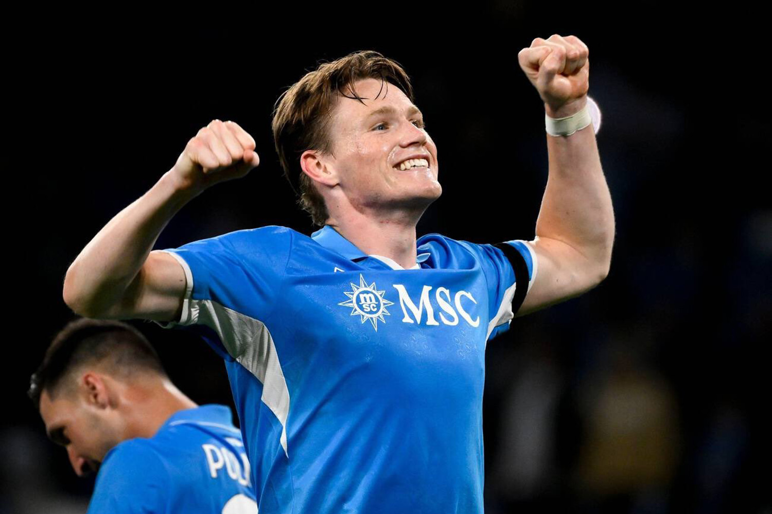 Scott McTominay yang berhasil raih predikat pemain terbaik Liga Italia, Serie A.