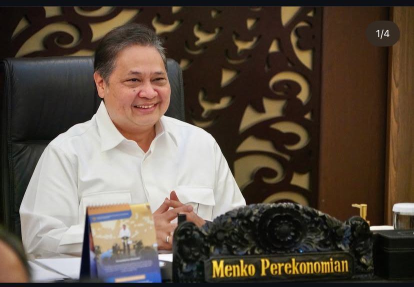 Menko Bidang Perekonomian, Airlangga Hartarto.