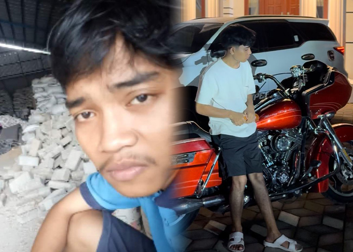 Sosok Danang Efendi saat masih jadi kuli dan kini jadi seorang miliarder.