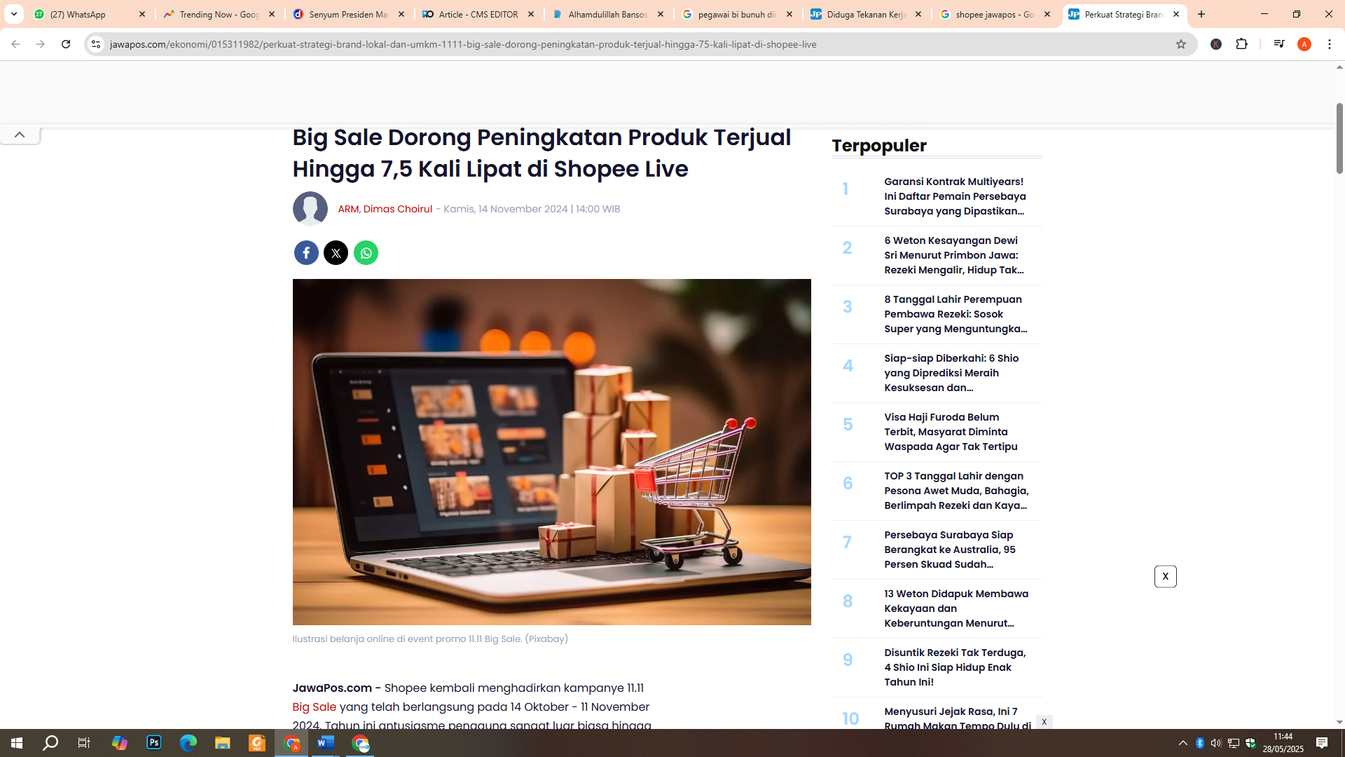Ilustrasi Shopee