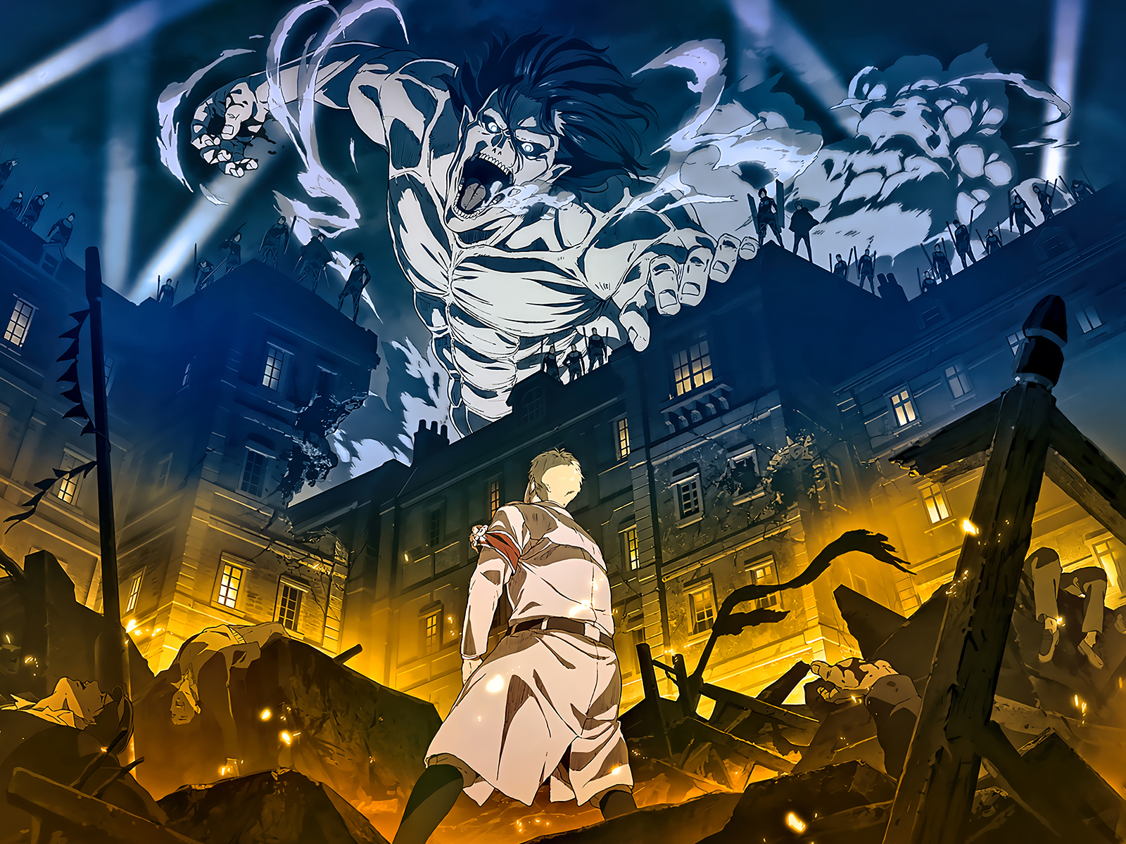 Attack on Titan, daftar anime paling populer di MyAnimeList.