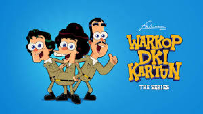 Poster Warkop DKI Kartun The Series