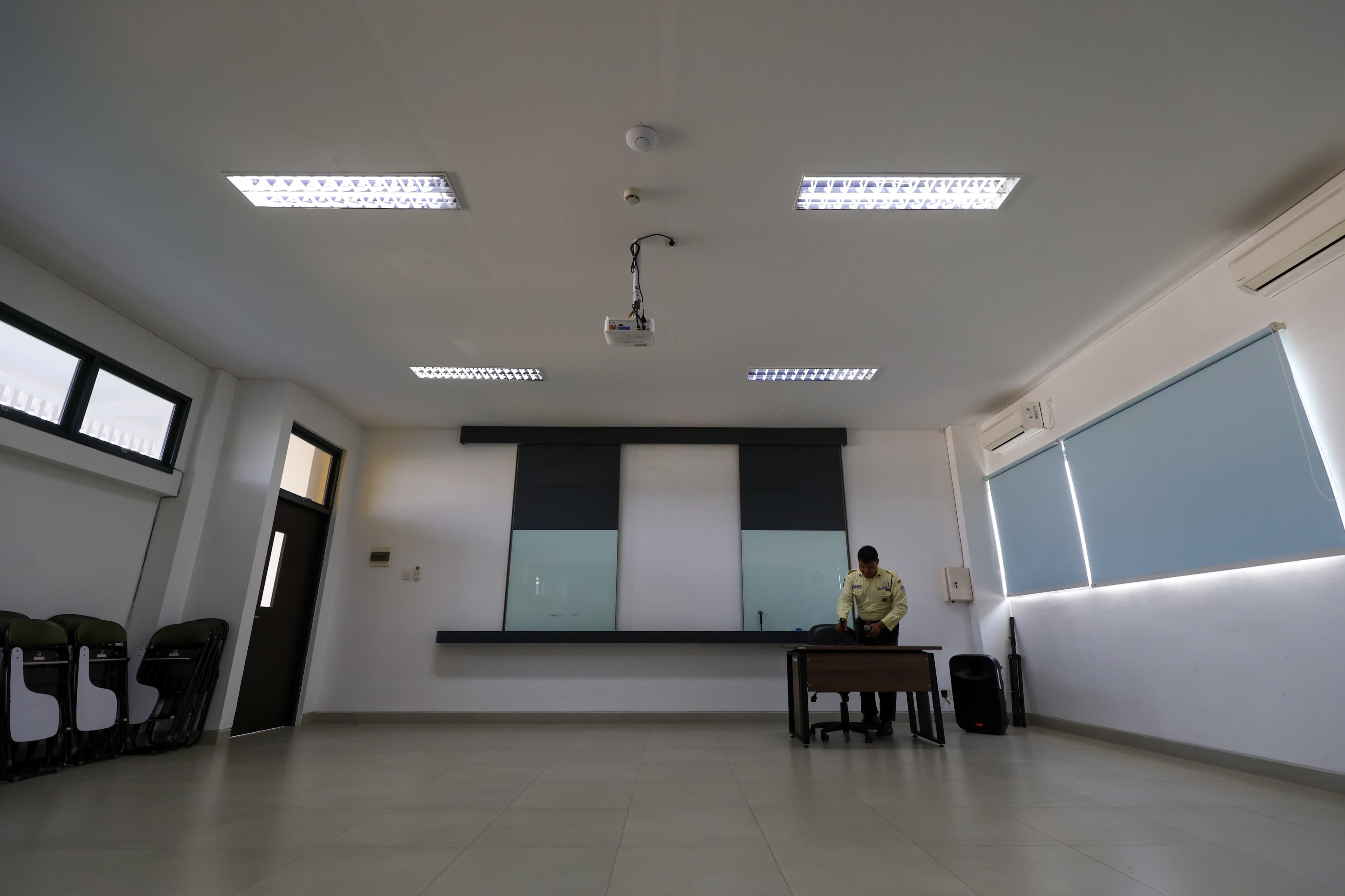 Sekolah Rakyat, salah satu ruang kelas di gedung BKPASN Pemkab yg akan digunakan