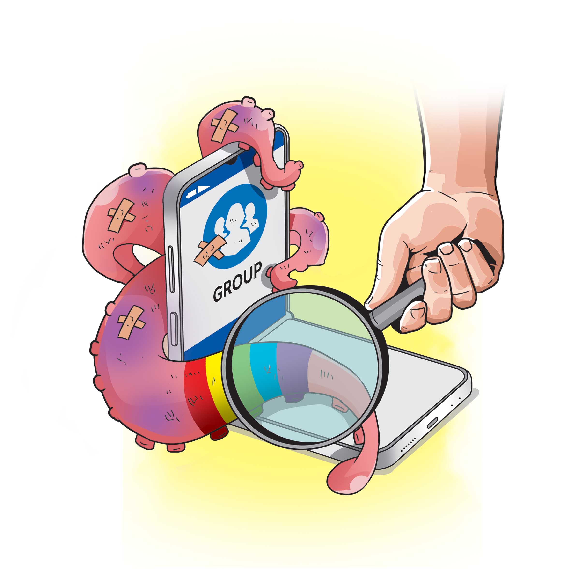 Ilustrasi Akun Facebook yang diduga jadi sarana prostitusi terselubung.