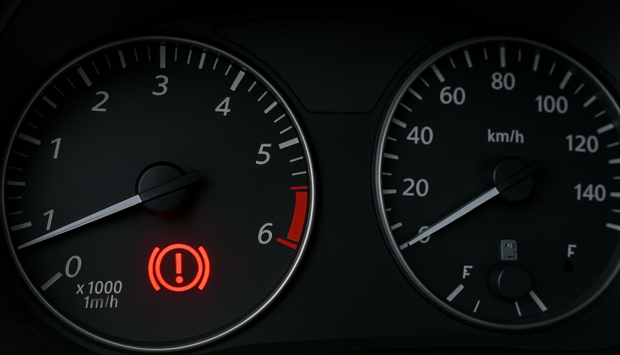 Lampu Indikator Rem Mobil Nyala Terus?