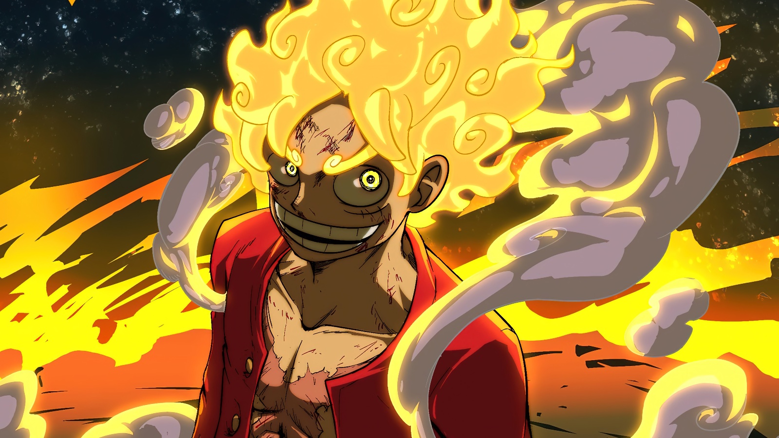 Luffy dengan kekuatan Nika masih berkembang dari Gear?