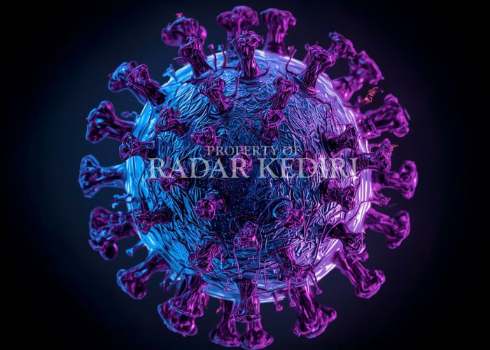 ILUSTRASI VIRUS KORONA VARIAN BARU