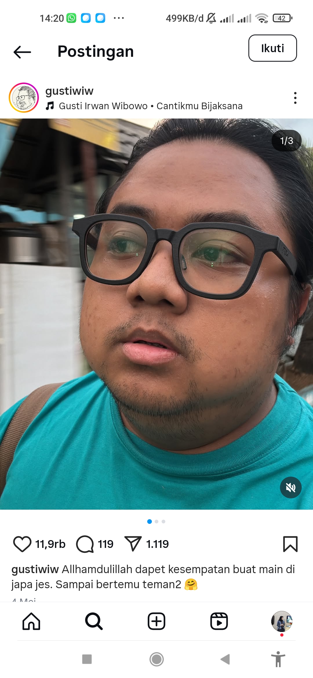 Gusti Irwan Wibowo meninggal dunia