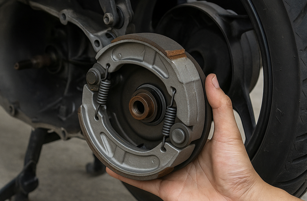 Kampas Ganda Motor Matic Makin Menggigit