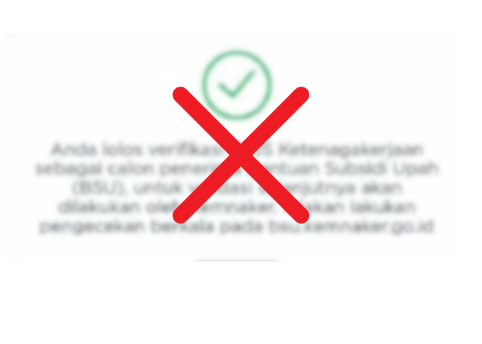 Ilustrasi Gagal Verifikasi BSU BPJS Ketenagakerjaan 2025