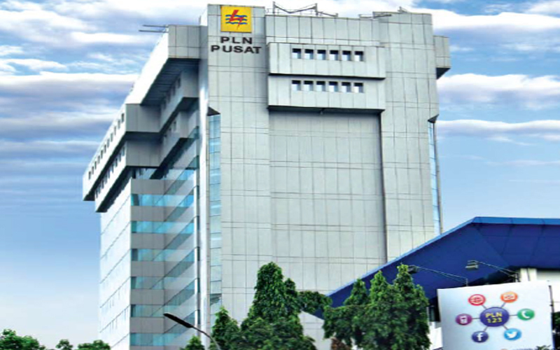 ilustrasi kantor pusat PLN (foto: annualreport.id)