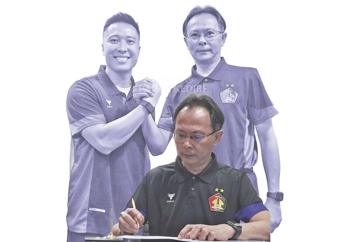 Pelatih anyar Persik Kediri Ong Kim Swee.
