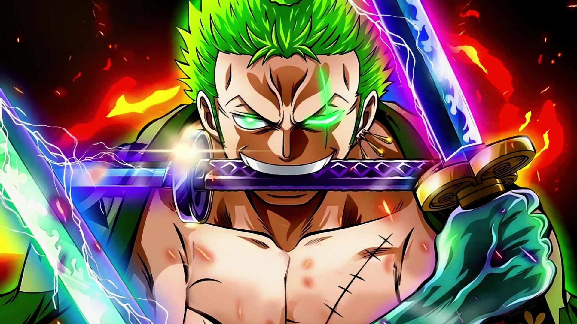 Zoro dan potensi kekuatan Haoshoku Haki.