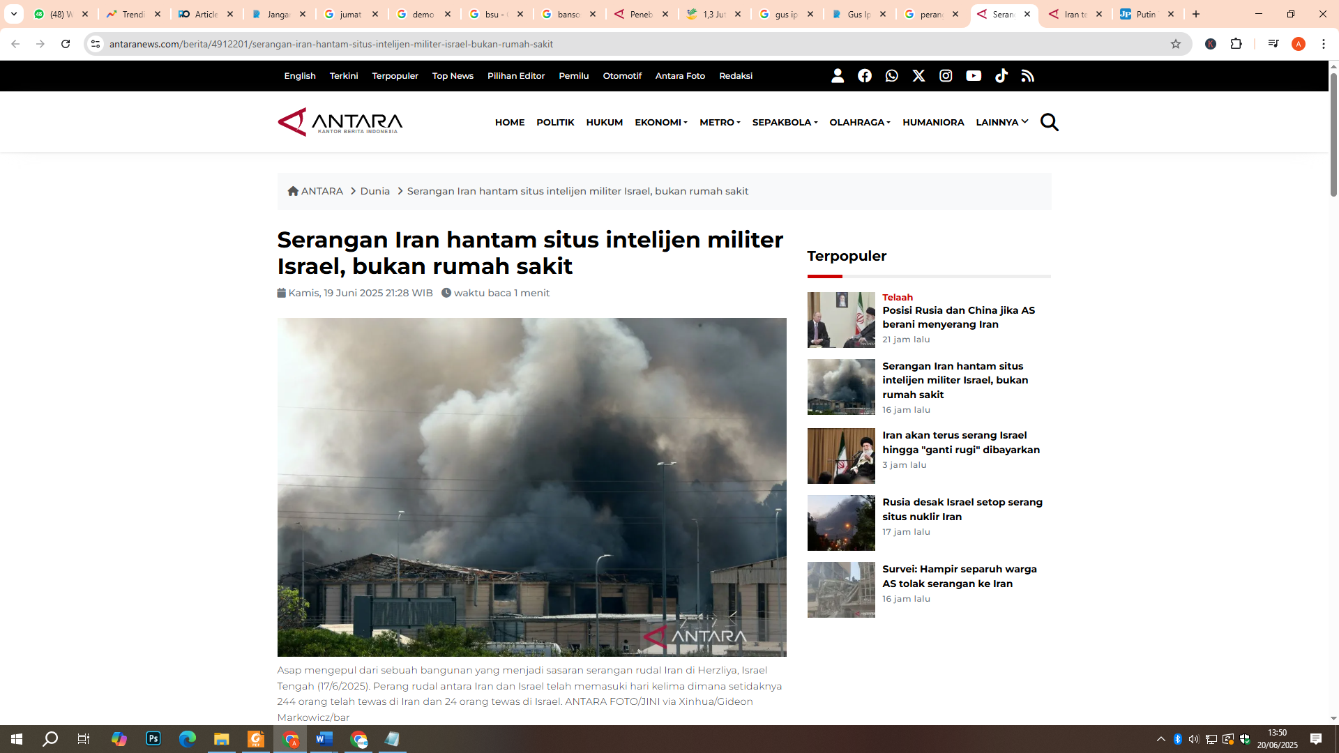 Perang Iran -Israel