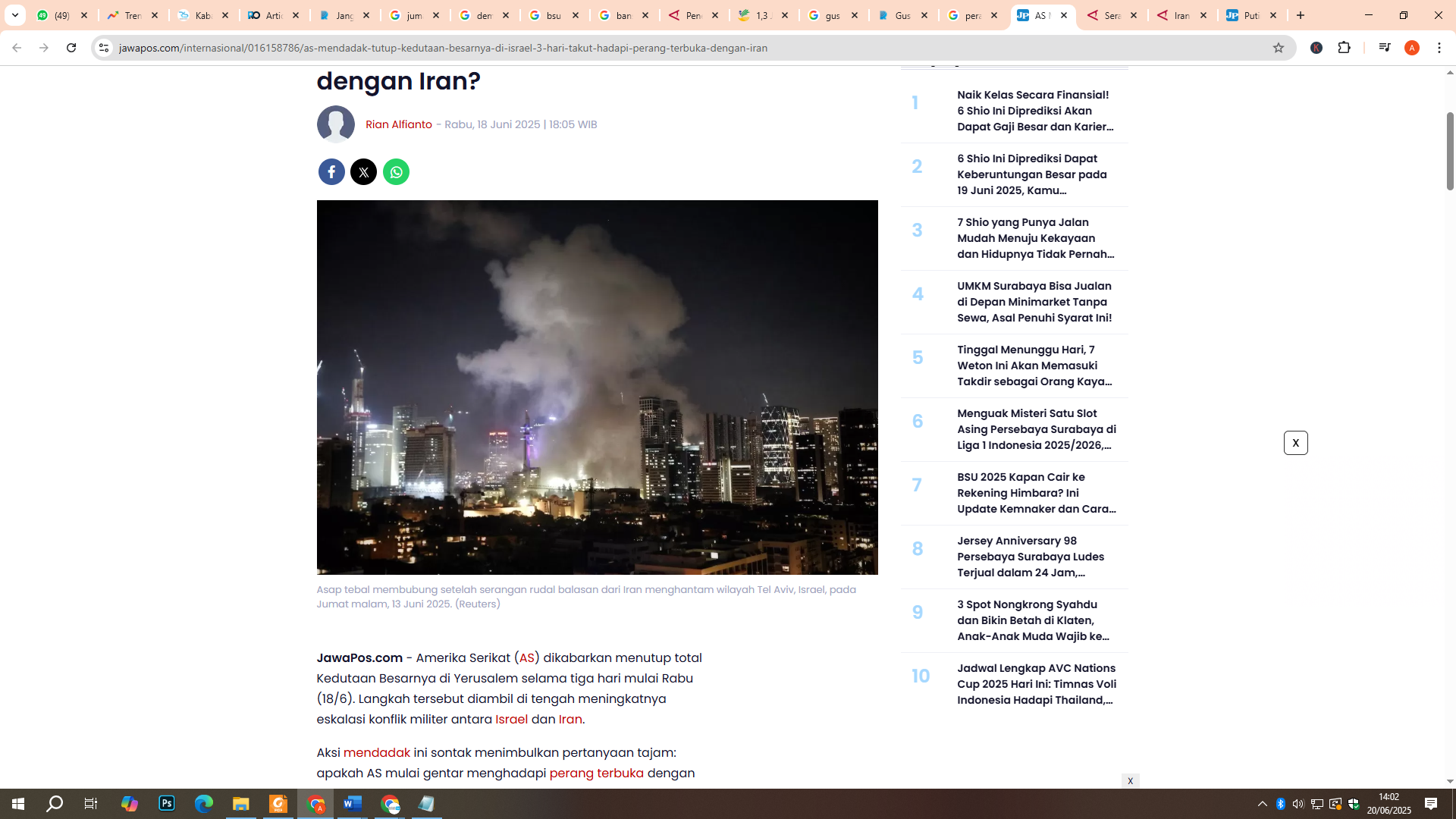 Perang Iran - Israel
